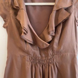 Ann Taylor Loft Petites Silk Mini Dress Size 00P